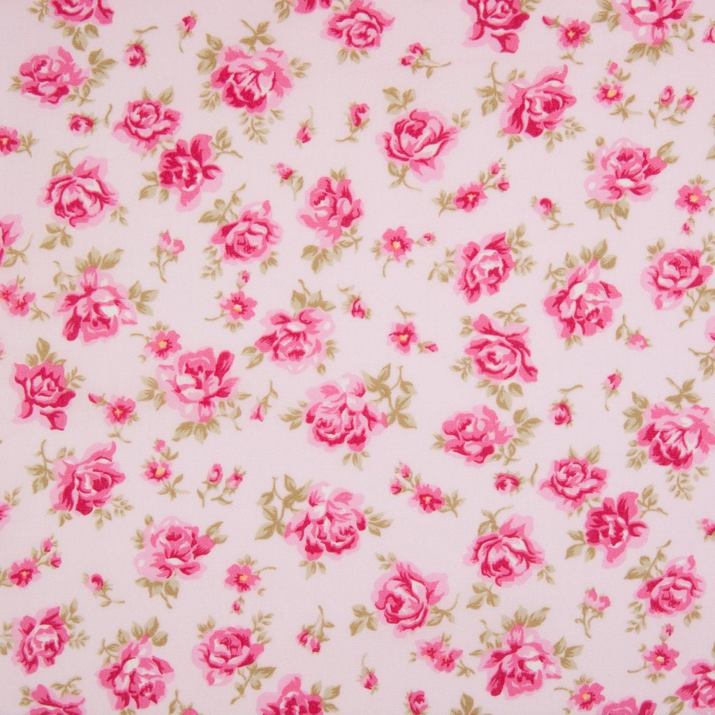Pink Floral Ribbon Baby Shower Favors Pink Flowers Roses Elastic FOE 58 Floral Elastic Ribbon 16mm Pink White Daisies Printed