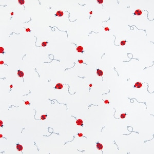 Lady Bug Fabric, Catch & Release, Good Luck Trails Lady Bugs, AGF Studio, Art Gallery Yard/meter
