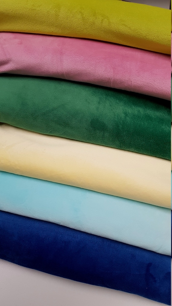 Polyester Imitation Cotton Fleece Plush Fabric for Doll Clothing DIY Sew  Fabric