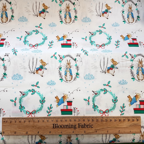 Peter Rabbit Fabric by the Yard Etsy