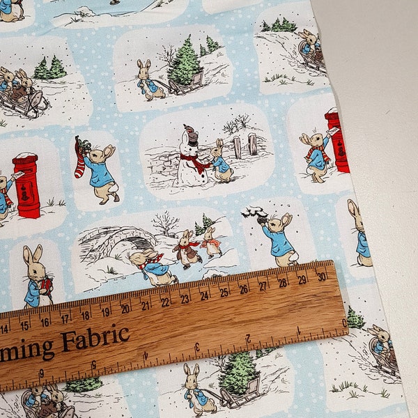 Peter Rabbit Fabric Etsy