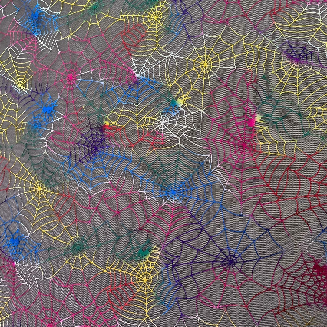 Halloween Soft Net Fabric, Spider  Material Decoration Costume Mesh