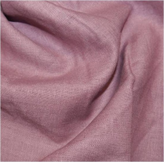 Lavender Linen Washed 100% Organic Material Fashion fabric, bedding fabric sold per meter/ yard
