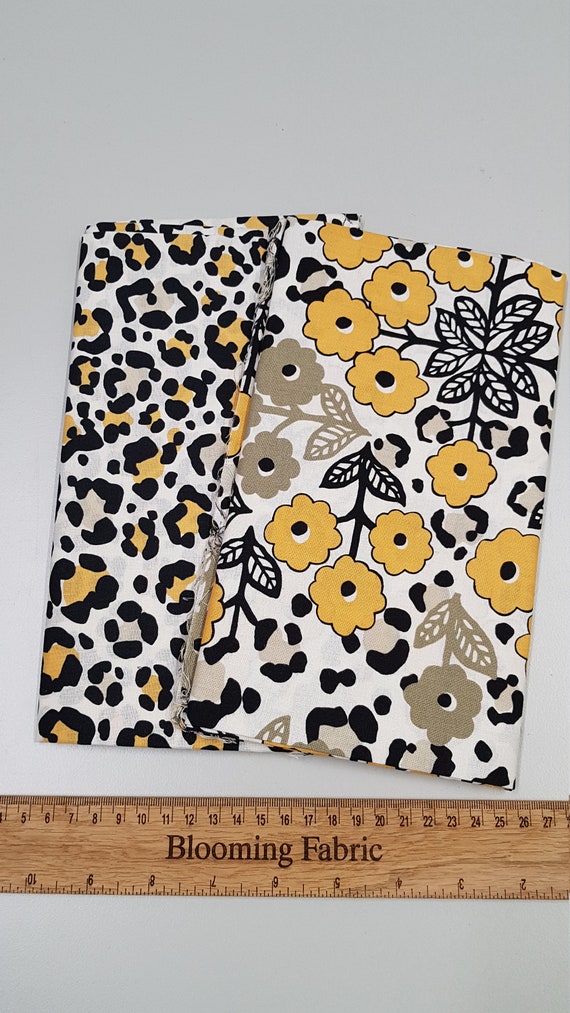 Animal Print Fabric Floral Prints Leopard Print 100% Cotton - Etsy Ireland Animal Print Fabric Floral Prints Leopard Print 100% Cotton - Etsy Ireland