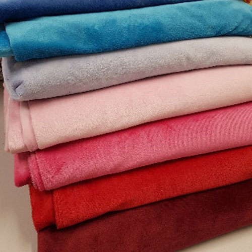 Super Soft Dimple Fleece Fabric Craft Material Blanket Bear In Jumper 