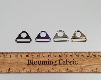Wuuycoky Bronze 1.5 Inner Diameter Oval Ring Metal Triangle Buckle Triangle Adjuster Ring Pack of 10 Wuuycoky Bronze 1.5 Inner Diameter Oval Ring Metal Triangle Buckle Triangle Adjuster Ring Pack of 10