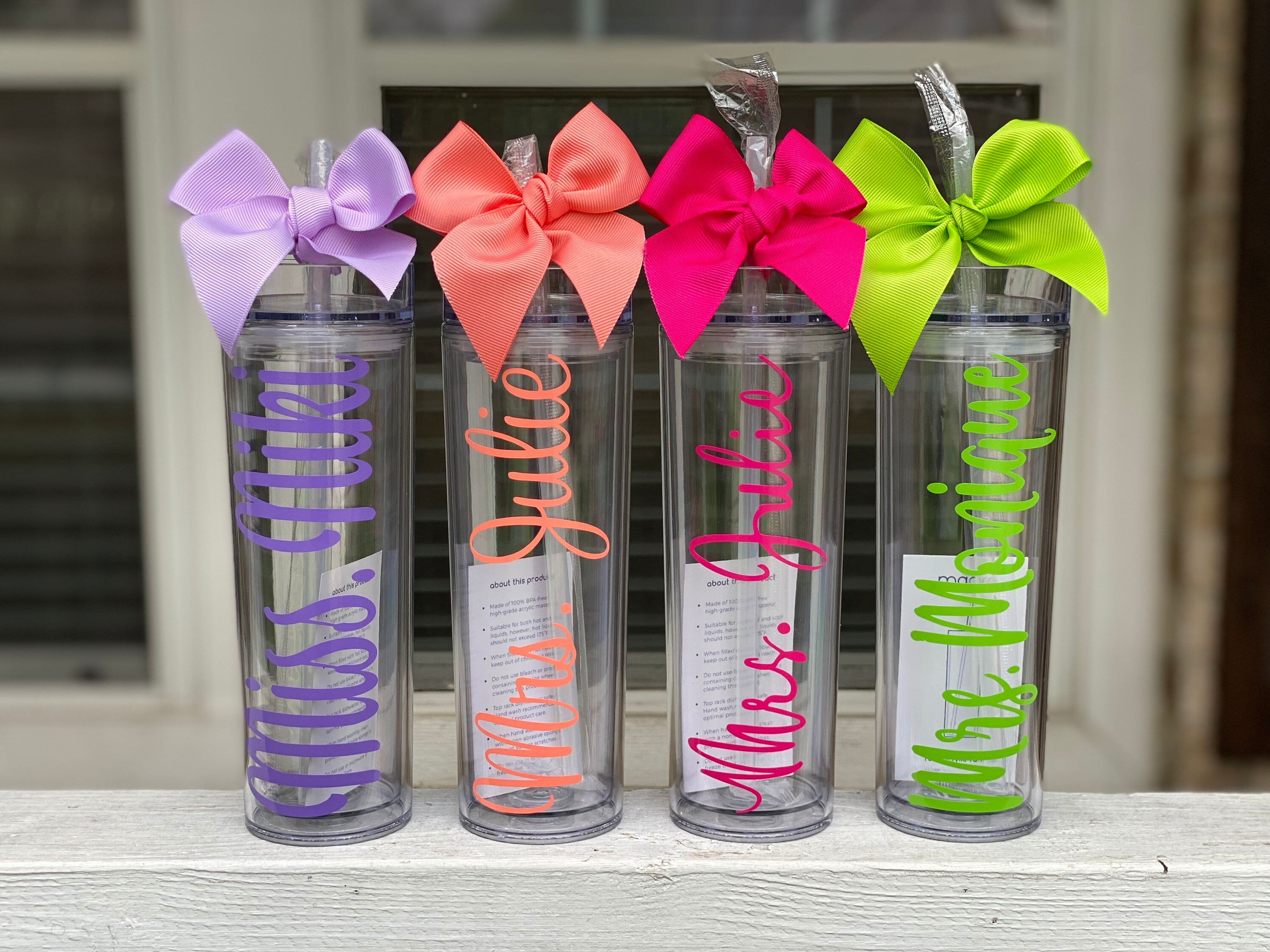 Personalized Teacher Tumblers Gifts for Teachers Teacher Etsy