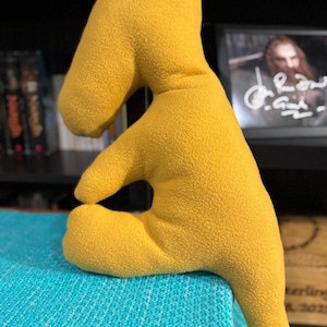 Dinosaur Chicken Nugget Plushie/stuffed animal/pillow