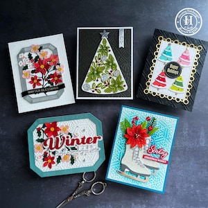 Spellbinders Weihnachtskarten Kollektion