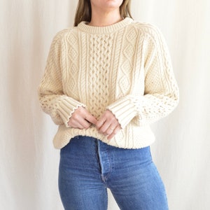 Ll bean 2024 cottage cotton sweater
