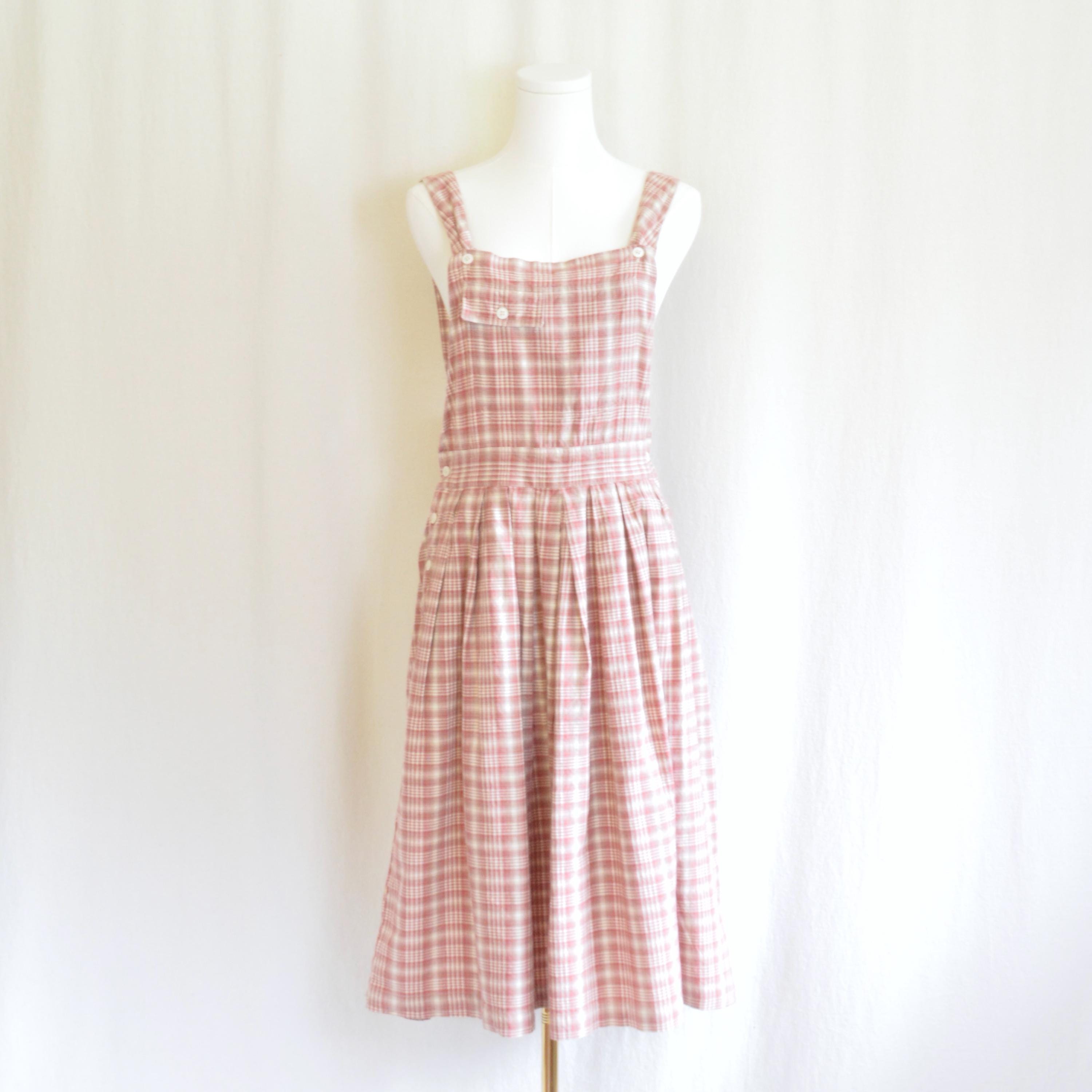 ワンピース herlipto Classic Plaid Jumper Dress Her lip to（ハーリップトゥー）の「Classic Plaid Jumper Dress