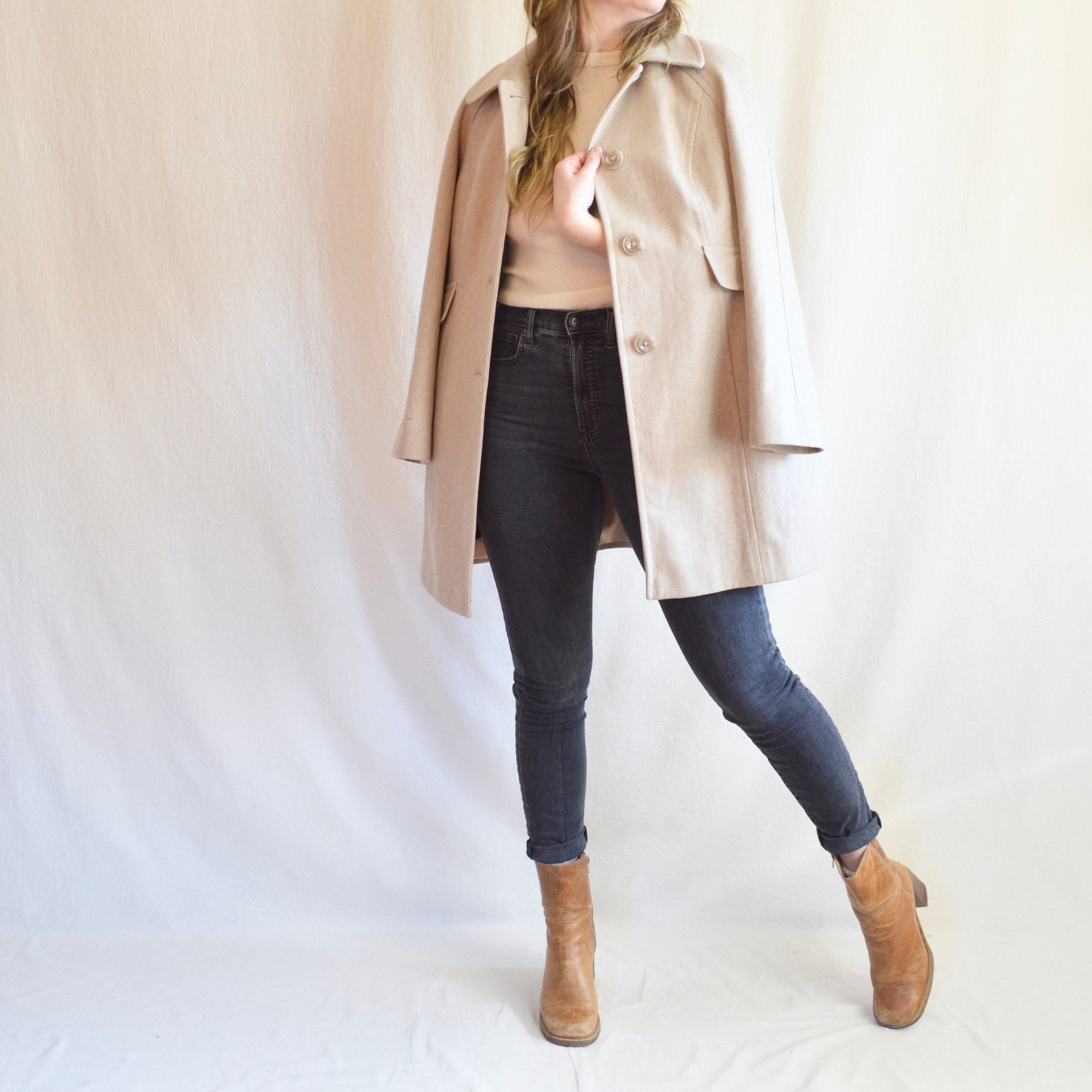 London Fog Wool Coat Etsy