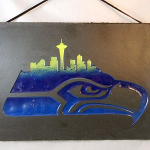 Seahawk Painted Rocks Seattle Seahawks