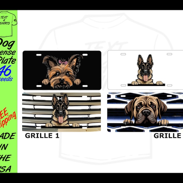 Front License Plate Etsy