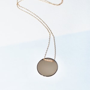 Helen Geometric Necklace Or