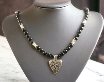 Hidden Message Heart Necklace