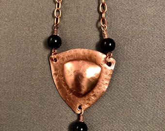 Copper Shield Pendant