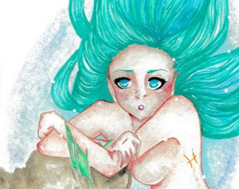 Pisces by Diana Becerril 5x7 Fine Art Print