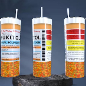 Fukitol (Personalized with Name) Drinking Tumbler