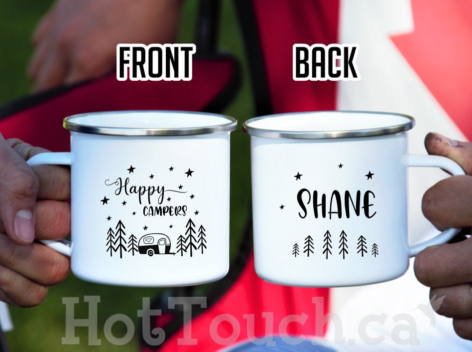Travel Mugs Travel Mug Camping Gift 12 oz Enamel Mug Camping Mug Gift