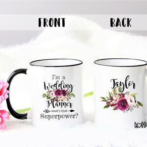 Wedding Planner gifts,Wedding Planner mug,Thank you gift for wedding planner,Wedding coordinator gift,Wedding coordinator coffee mug WD-WP-1