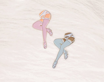Sexy Legs Lapel Pin