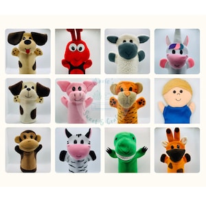 Hand Puppet For Kids, Hand Puppet For Toddlers, Cat Hand Puppet, Dog Hand Puppet, Educational Toy Hand Puppet For Children