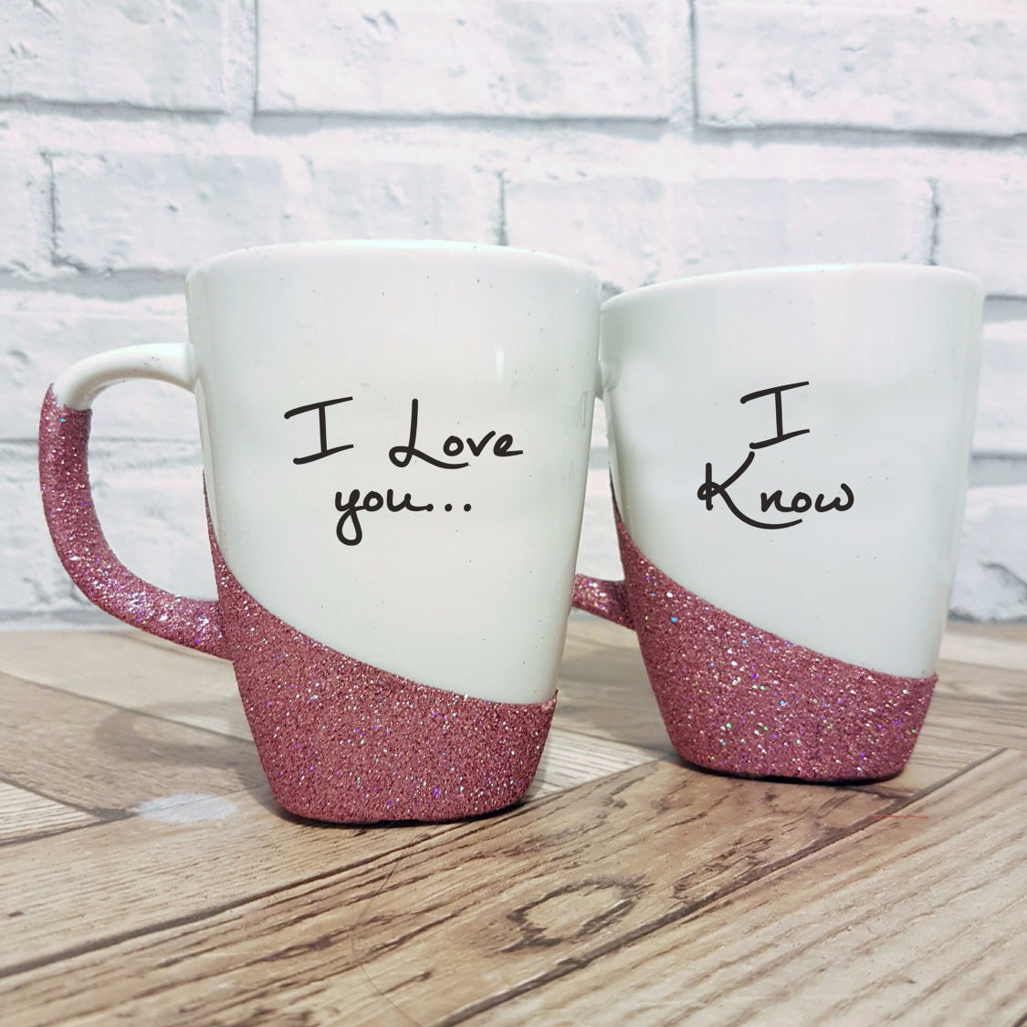 Couple mugs i love you cute mug funny coffee mug unique Etsy