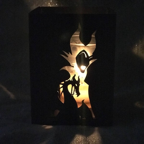 Disney Female Villains metal candle holde, Lantern, Centerpiece, Disney Home decor, Utensil holder, Disney gift