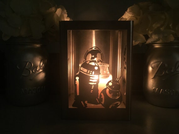 star wars candle holder