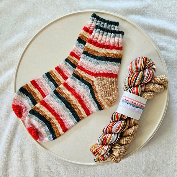SOCK YARN SET - The Nutcracker - Self Striping Sock Yarn