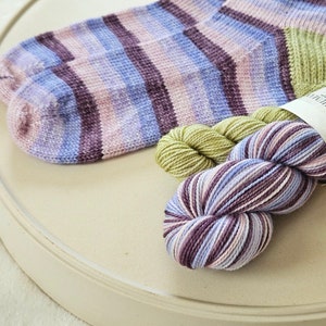 SOCK SET Lavender Fields image 2