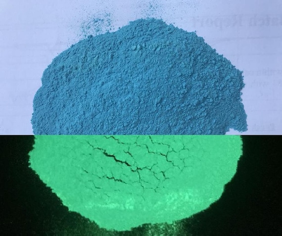 Colorful Strontium Aluminate Photoluminescent Pigment For Ink Glow In The Dark Pigment