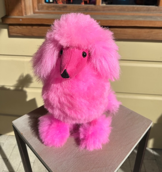 Adorable Stuffed Poodle Dog: Baby Alpaca Fur Cuddly Companion for All Ages