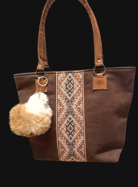 Peruvian Alpaca Wool Keychain/Bag Charm