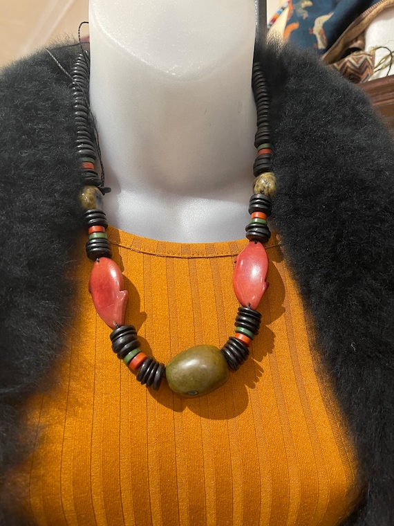 Tagua Nut Necklace Peruvian