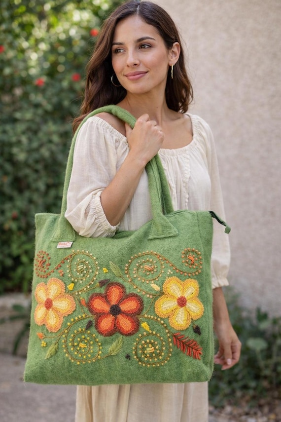 Alpaca Wool Handwoven Bag – Unique, Stylish, and Eco-Friendly