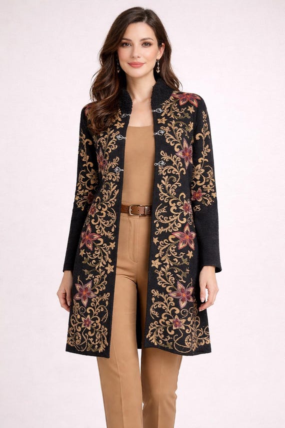 Alpaca wool coat