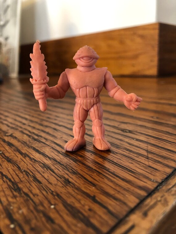 80/'s M.U.S.C.L.E Men Kinnikuman Dark Blue Color 2/" Gan Satan Figure #190 Mattel