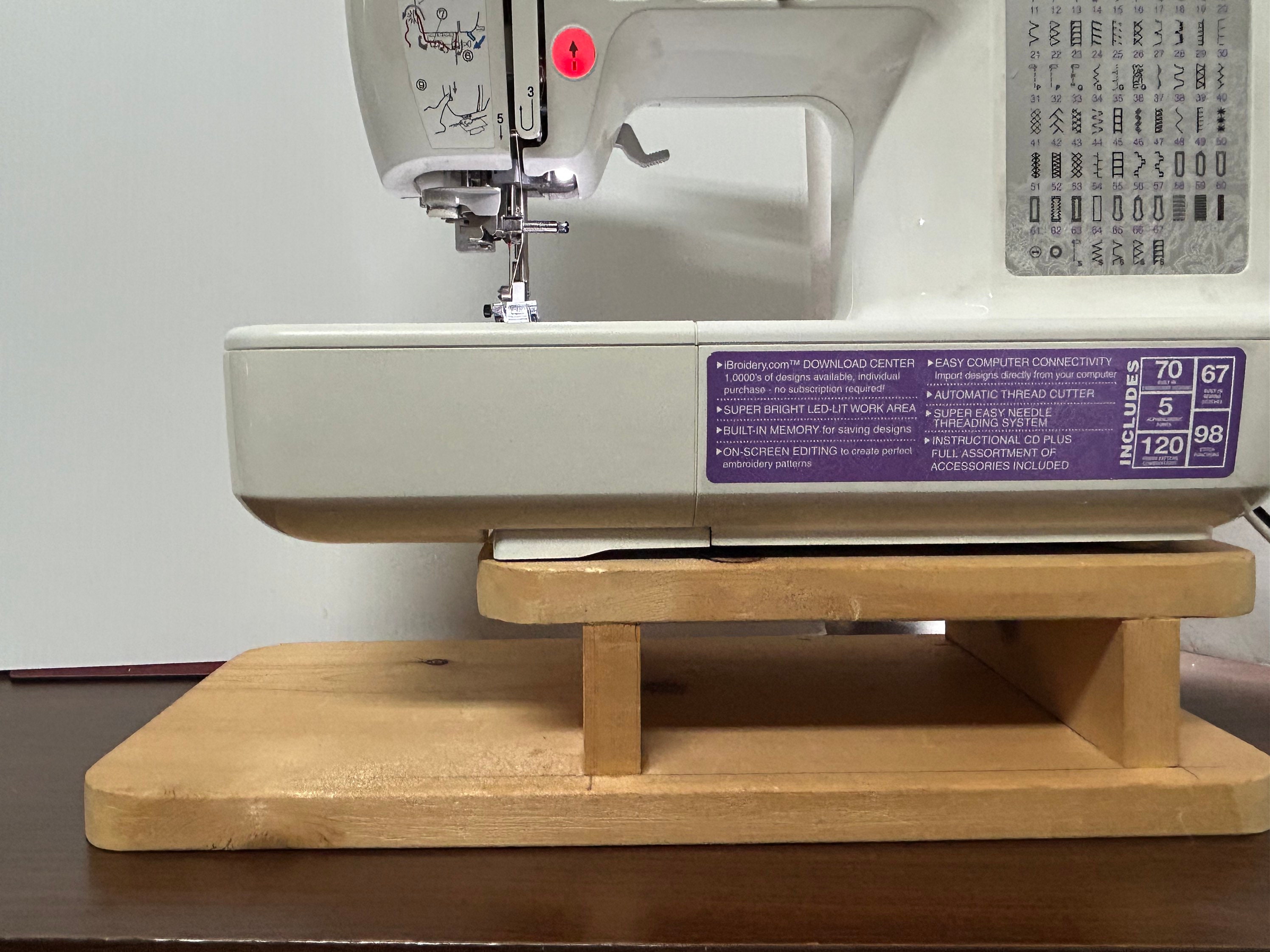 Riser for Sewing and Embroidery Machines. Etsy