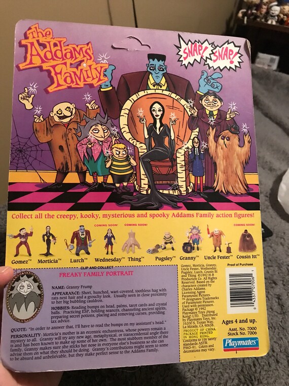 addams family action figures