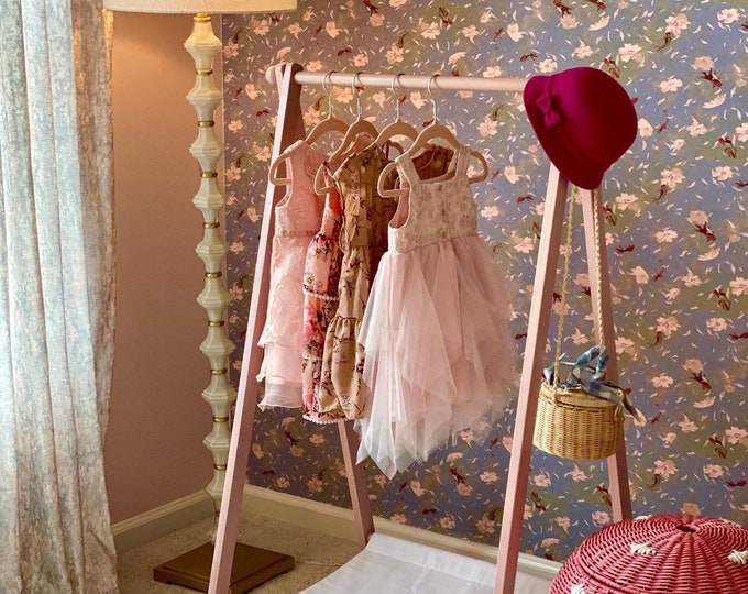 Children's Clothing Rack Clothing Display Dress up Rack Etsy