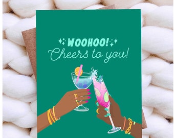 Funny Congratulations Card Funny Birthday Card for Girlfriend Best Friend Wedding Card Encouragement Card Cute Bridal Shower Congrats Card