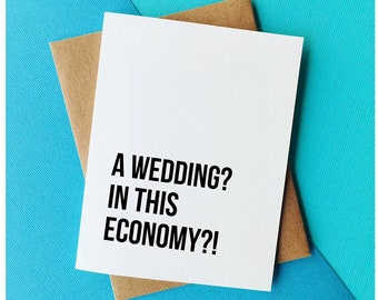 Funny Engagement Card for Best Friend Funny Wedding Card Perfect Bridal Shower Card Funny Congratulations Card Funny Wedding Shower Gift
