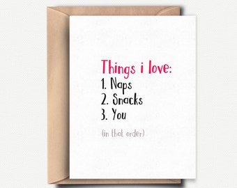 Funny Love Card for Him, Anniversary Card, Funny Valentines Day Card, Valentine Card for Her, Boyfriend Gift For Him, Funny Anniversary Gift