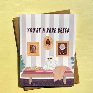 Carte drôle d'amant de chien - carte d'anniversaire drôle pour le petit ami meilleur ami - carte d'amitié pour la carte d'amour de petite amie carte de remerciement d'encouragement