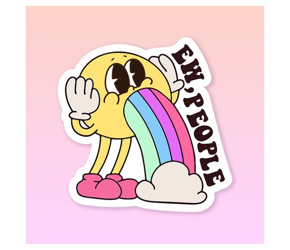 Ew People Sticker