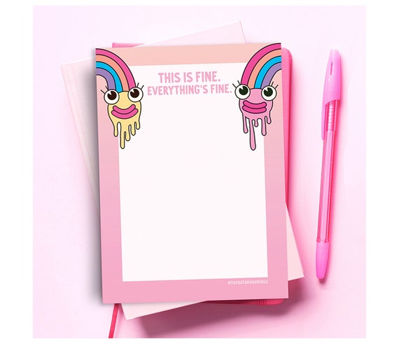 Everything's Fine Notepad