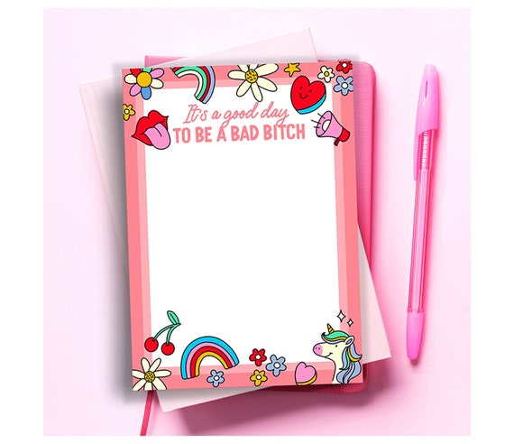 Bad Bitch Notepad