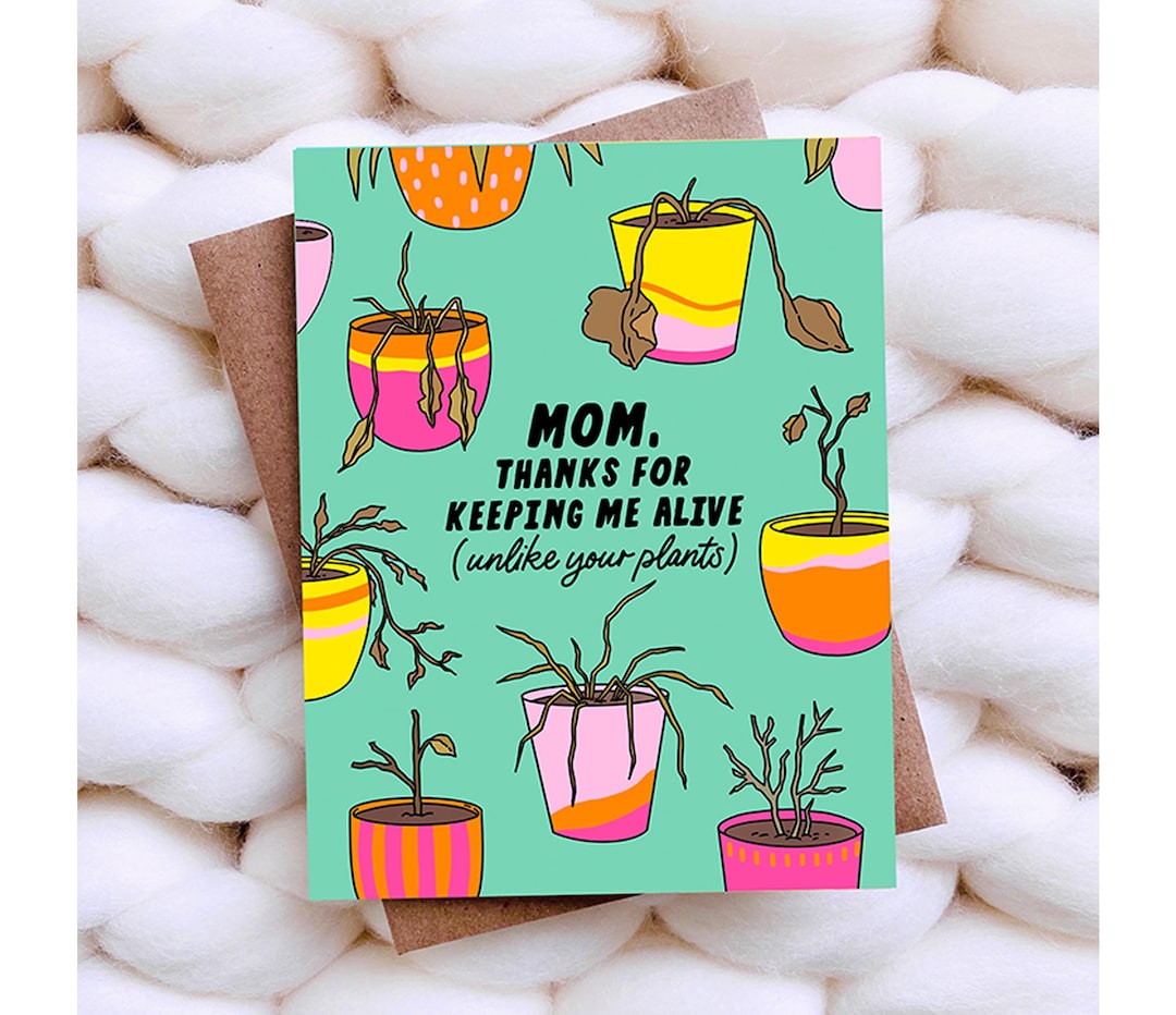 Funny Card for Mom's Birthday - Funny Mother's Day Card From Daughter ...